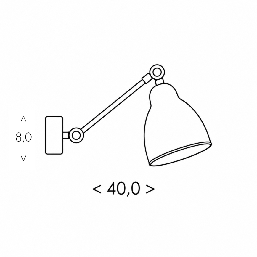 BRILAGI - Sieninis šviestuvas QUILL 1xE27/40W/230V 40 cm smėlio spalvos