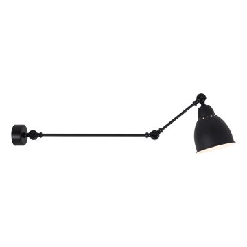 Brilagi - Sieninis šviestuvas QUILL 1xE27/40W/230V 83 cm juodas