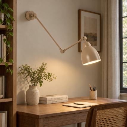 BRILAGI - Sieninis šviestuvas QUILL 1xE27/40W/230V 83 cm smėlinis
