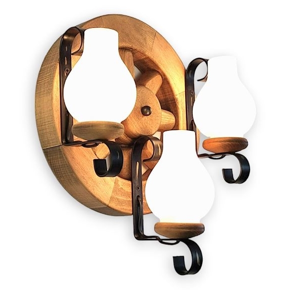 Brilagi - Sieninis šviestuvas ROATA APLICA 3xE14/40W/230V bukas