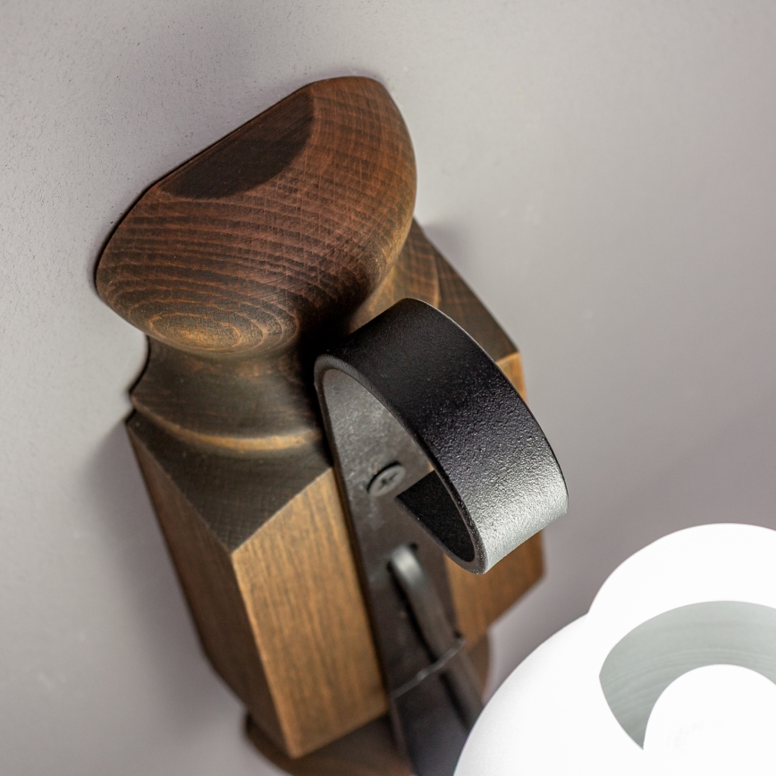 Brilagi - Sieninis šviestuvas RUSTIC 1xE14/40W/230V bukas