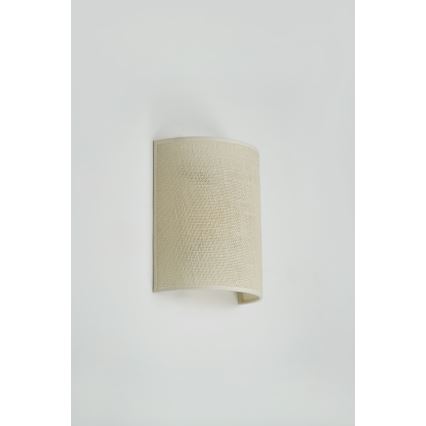Brilagi - Sieninis šviestuvas SEMI 1xE27/15W/230V diametras 20 cm kreminė
