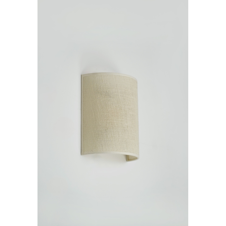 Brilagi - Sieninis šviestuvas SEMI 1xE27/15W/230V diametras 20 cm kreminė