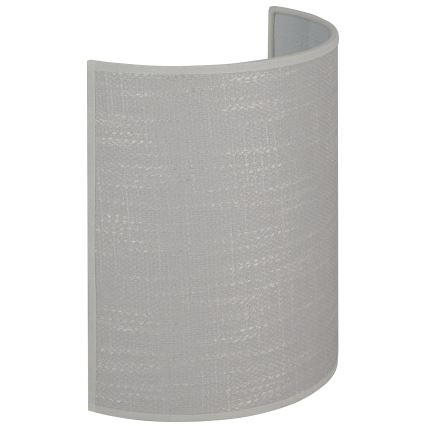 Brilagi - Sieninis šviestuvas SEMI 1xE27/15W/230V diametras 20 cm pilka