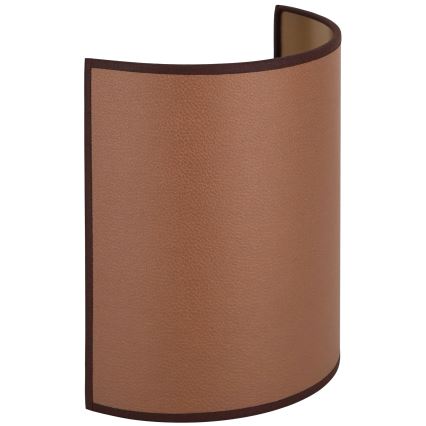 Brilagi - Sieninis šviestuvas SEMI 1xE27/15W/230V diametras 20 cm ruda