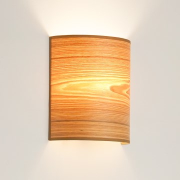 Brilagi - Sieninis šviestuvas SEMI 1xE27/15W/230V diametras 20 cm ruda