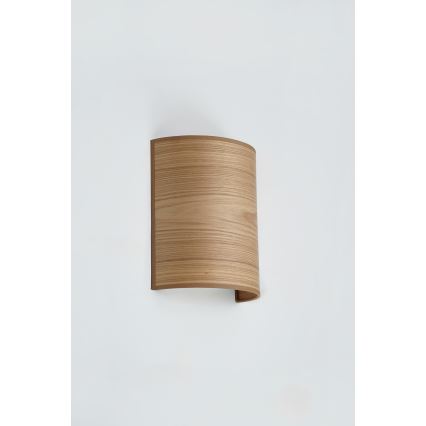 Brilagi - Sieninis šviestuvas SEMI 1xE27/15W/230V diametras 20 cm ruda