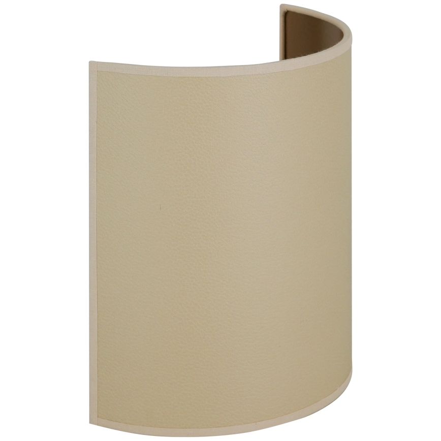 Brilagi - Sieninis šviestuvas SEMI 1xE27/15W/230V diametras 20 cm smėlio spalva