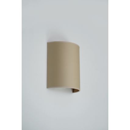 Brilagi - Sieninis šviestuvas SEMI 1xE27/15W/230V diametras 20 cm smėlio spalva