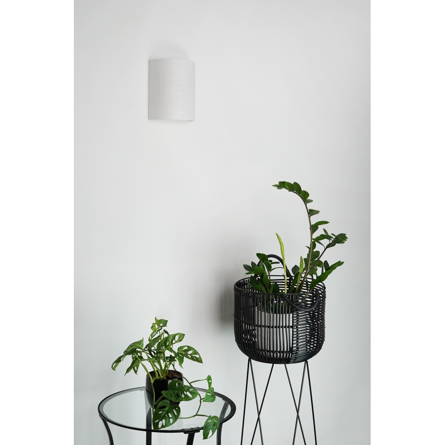 Brilagi - Sieninis šviestuvas SEMI 1xE27/15W/230V diametras 20 cm šviesiai pilka