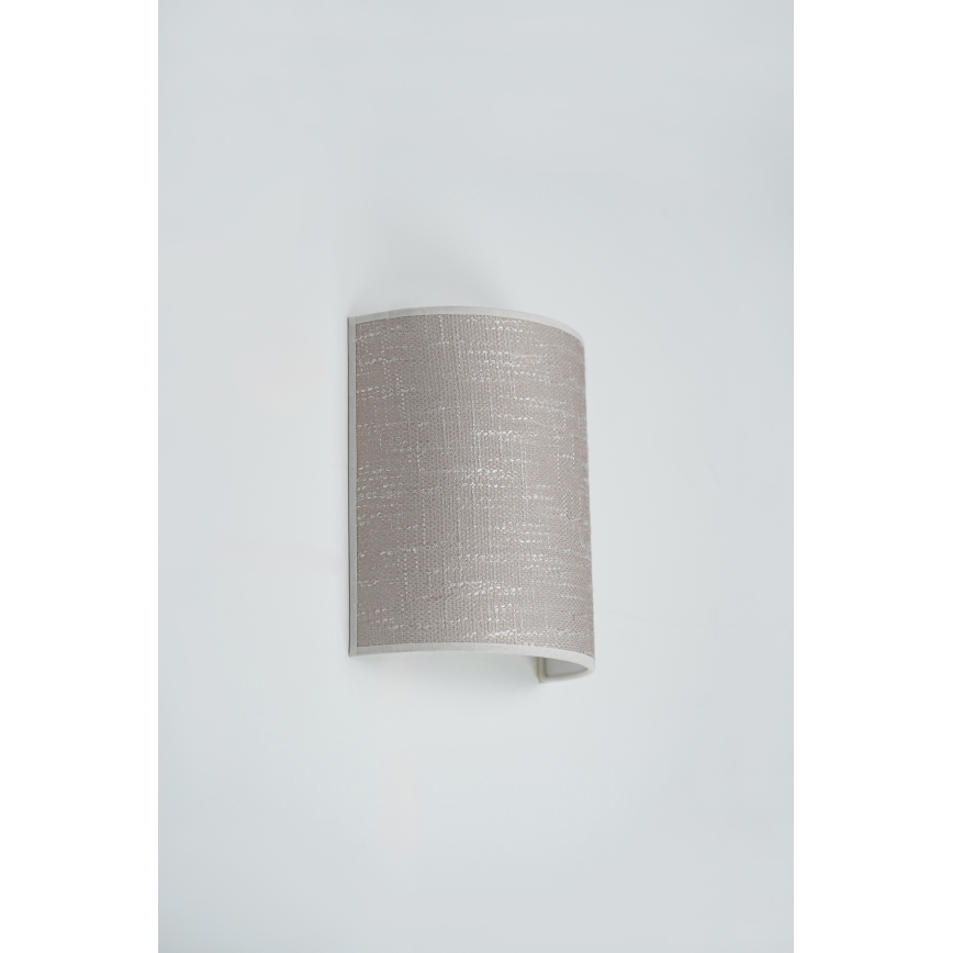Brilagi - Sieninis šviestuvas SEMI 1xE27/15W/230V diametras 20 cm tamsiai pilka