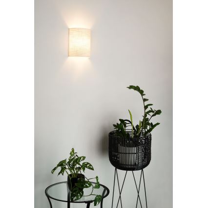 Brilagi - Sieninis šviestuvas SEMI 1xE27/15W/230V pilka