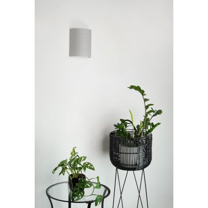 Brilagi - Sieninis šviestuvas SEMI 1xE27/15W/230V pilka