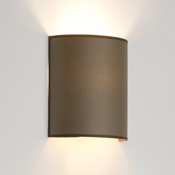 Brilagi - Sieninis šviestuvas SEMI 1xE27/15W/230V ruda