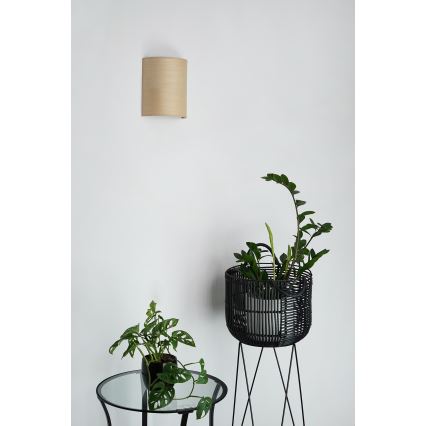 Brilagi - Sieninis šviestuvas SEMI 1xE27/15W/230V smėlio spalva