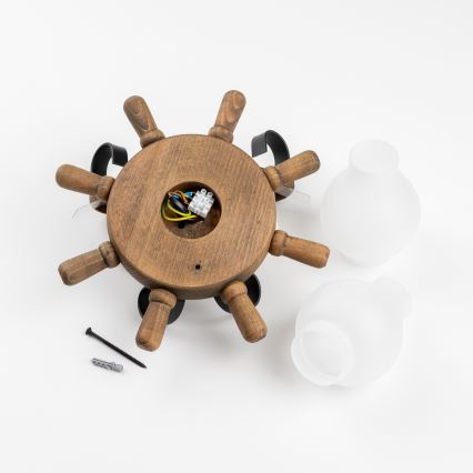 Brilagi - Sieninis šviestuvas TIMONA 2xE14/40W/230V bukas