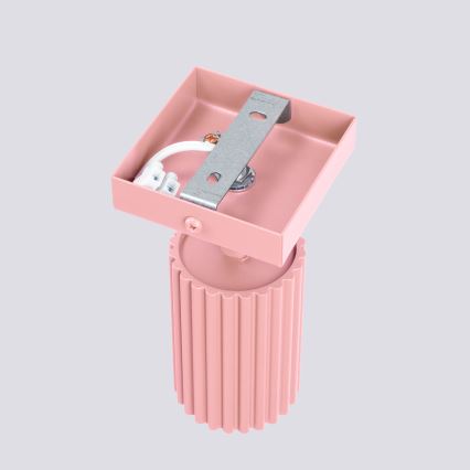 Brilagi - sieninis taškinis šviestuvas CRESTO 1xGU10/10W/230V rožinis