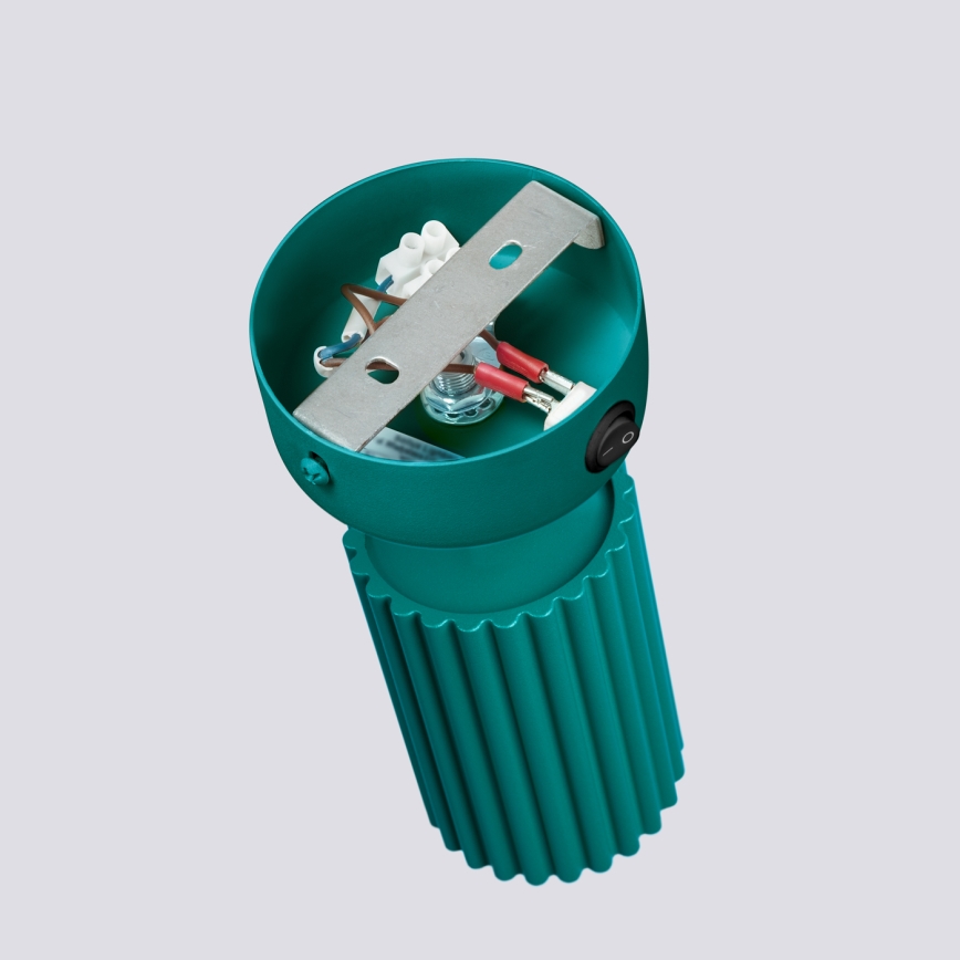 Brilagi - Sieninis taškinis šviestuvas CRESTO 1xGU10/10W/230V turkio spalvos