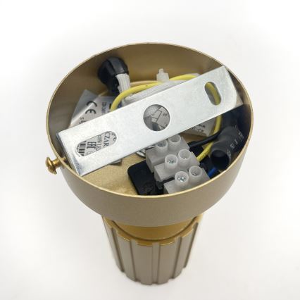 Brilagi - Sieninis taškinis šviestuvas CRISPINA 1xGU10/10W/230V auksinis