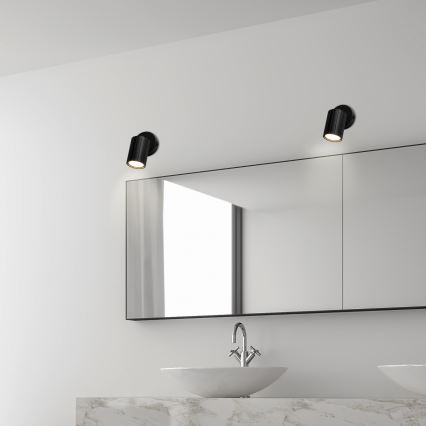 Brilagi - Sieninis taškinis šviestuvas CRISPINA 1xGU10/10W/230V juodas