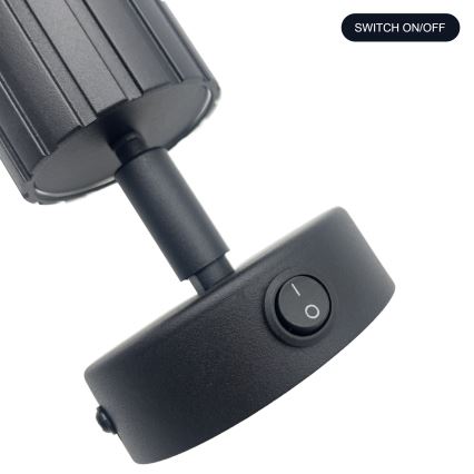 Brilagi - Sieninis taškinis šviestuvas CRISPINA 1xGU10/10W/230V juodas