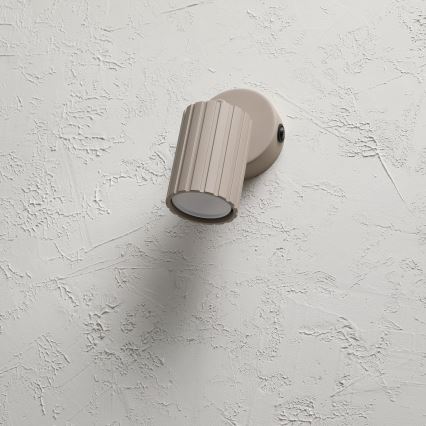 Brilagi - sieninis taškinis šviestuvas CRISPINA 1xGU10/10W/230V smėlinis