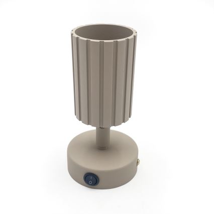 Brilagi - Sieninis taškinis šviestuvas CRISPINA 1xGU10/10W/230V smėlio spalvos