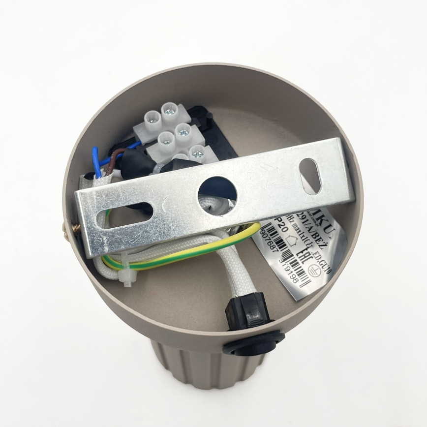 Brilagi - Sieninis taškinis šviestuvas CRISPINA 1xGU10/10W/230V smėlio spalvos