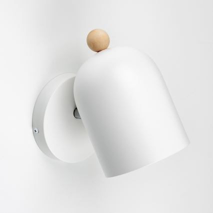 Brilagi - sieninis taškinis šviestuvas GALLION 1xE27/15W/230V balta