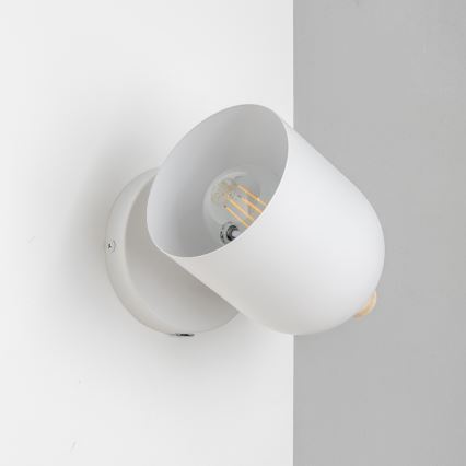 Brilagi - sieninis taškinis šviestuvas GALLION 1xE27/15W/230V balta