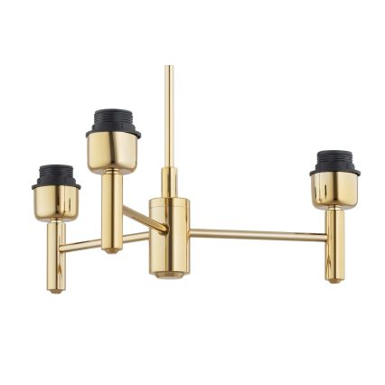 BRILAGI - Sietynas ant strypo MONTE 3xE27/60W/230V mėlynas/auksinis