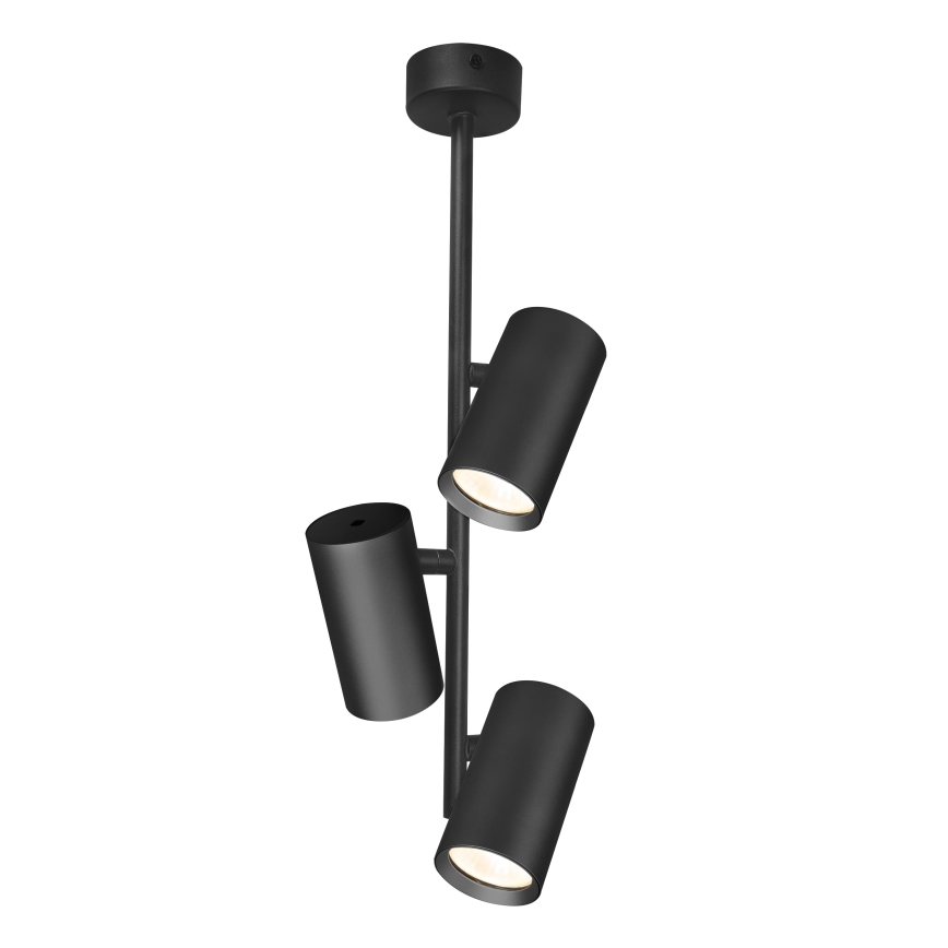 Brilagi - Sietynas ant stulpo SELE VERTICAL 3xGU10/30W/230V juoda