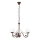 Brilagi - Sietynas, kabinamas ant grandinės COTTAGE 3xG9/40W/230V ruda/balta