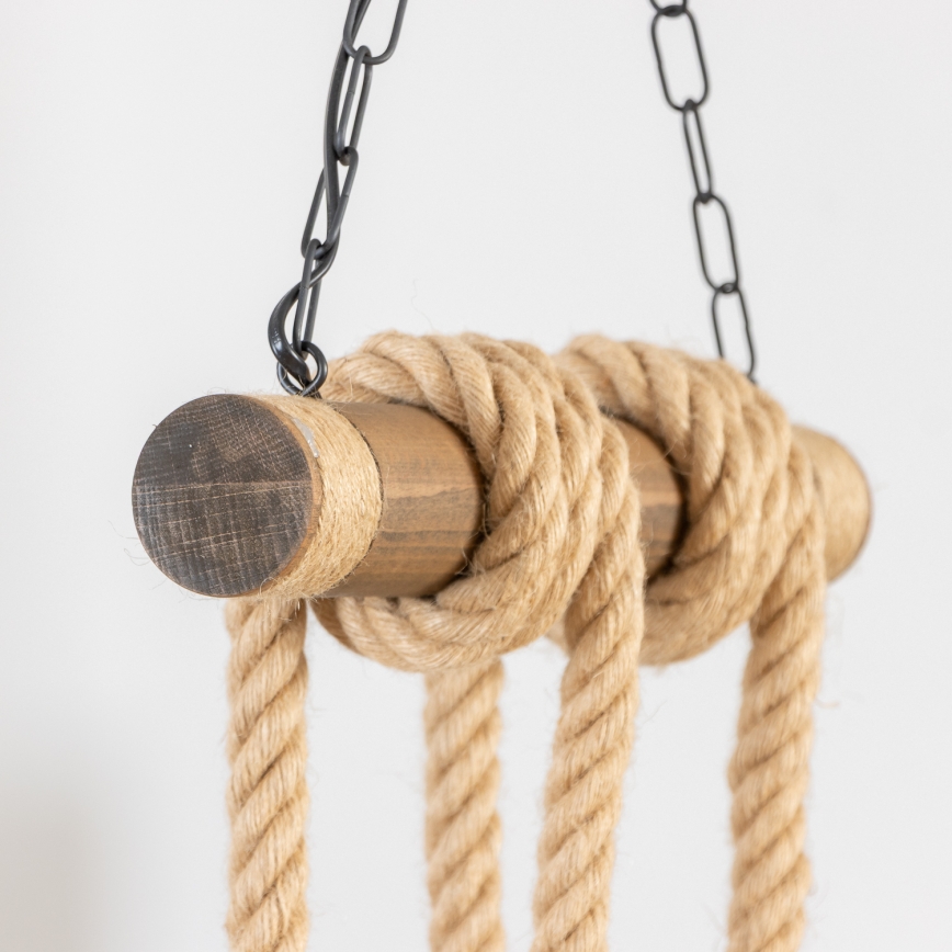 Brilagi - Sietynas, kabinamas ant grandinės KOS 4xE27/60W/230V bukas