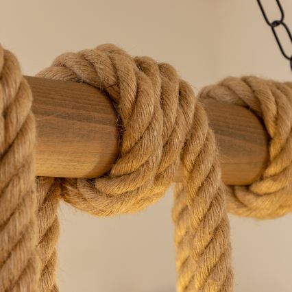 Brilagi - Sietynas, kabinamas ant grandinės KOS 6xE27/60W/230V bukas