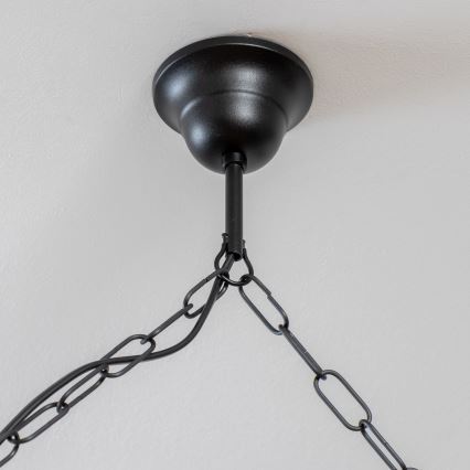 Brilagi - Sietynas, kabinamas ant grandinės KOS 6xE27/60W/230V bukas