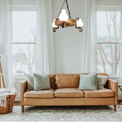 Brilagi - Sietynas, kabinamas ant grandinės ROATA 3xE14/40W/230V bukas