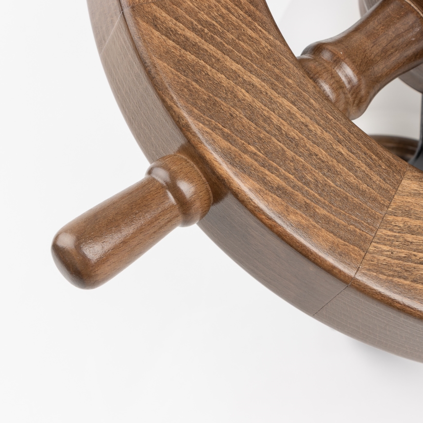 Brilagi - Sietynas, kabinamas ant grandinės TIMONA 2xE14/40W/230V bukas/graikinis riešutas