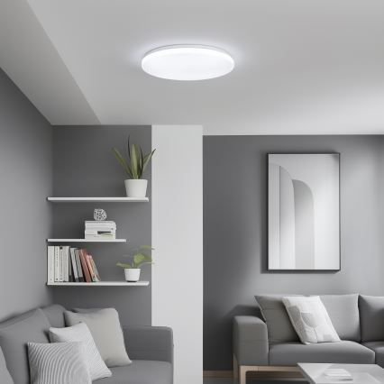 Brilagi - dimeriuojamas LED lubų šviestuvas SMART LED/24W/230V skersmuo 38 cm 2700–6500K Wi‑Fi Tuya + nuotolinis valdymas