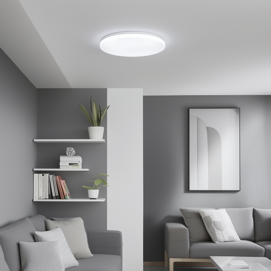 Brilagi - dimeriuojamas LED lubų šviestuvas SMART LED/24W/230V skersmuo 38 cm 2700–6500K Wi‑Fi Tuya + nuotolinis valdymas