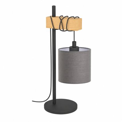 BRILAGI - Stalinė lempa NUBILA 1xE27/40W/230V ruda/juoda/antracitas
