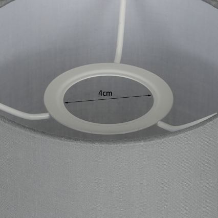 Brilagi - Stalinė lempa NUBILA WOOD 1xE27/25W/230V ąžuolas/juoda/šviesiai pilka