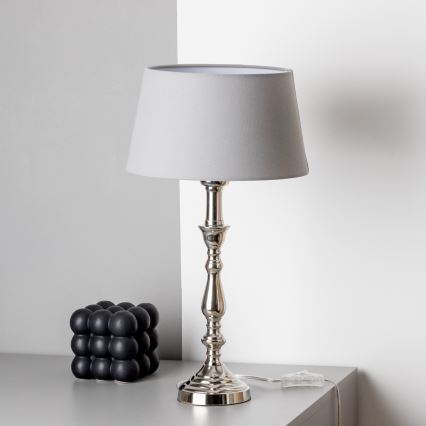 Brilagi - Stalinis šviestuvas CERIA 1xE27/60W/230V blizgus chromas/pilka