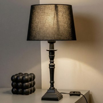 Brilagi - Stalinis šviestuvas CERIA 1xE27/60W/230V skersm. 30 cm ruda/juoda