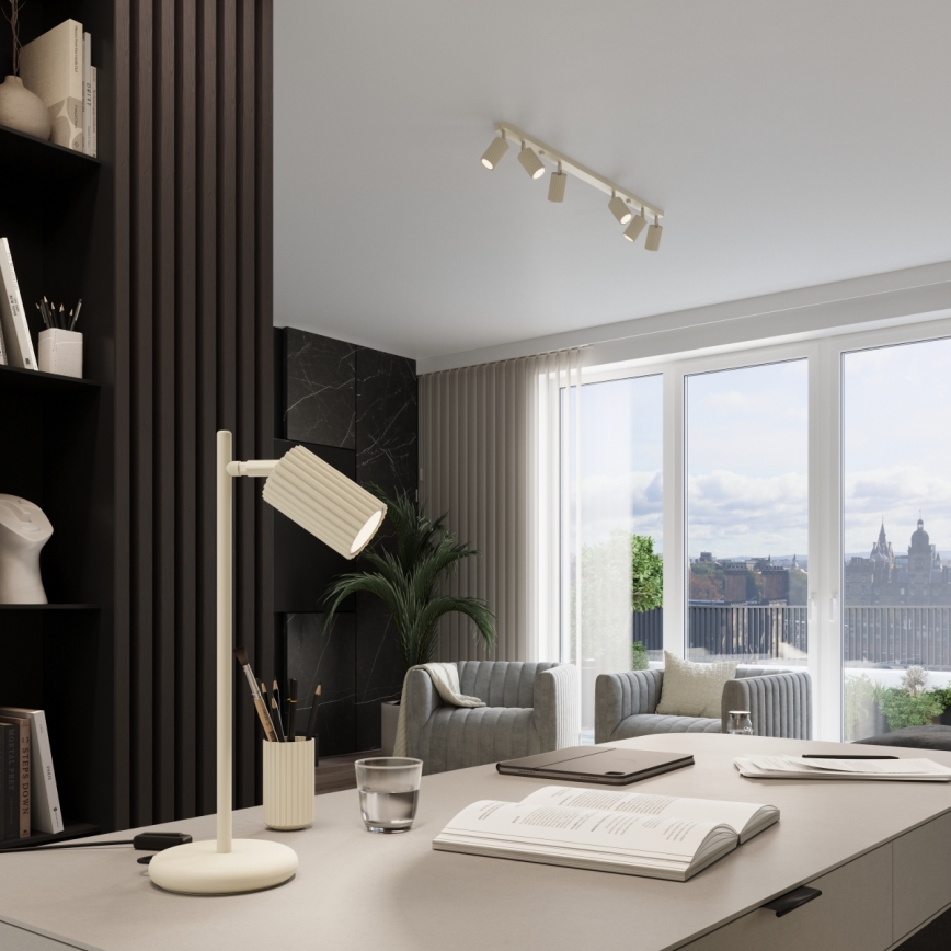 Brilagi - Stalinis šviestuvas CRESTO 1xGU10/10W/230V kreminis