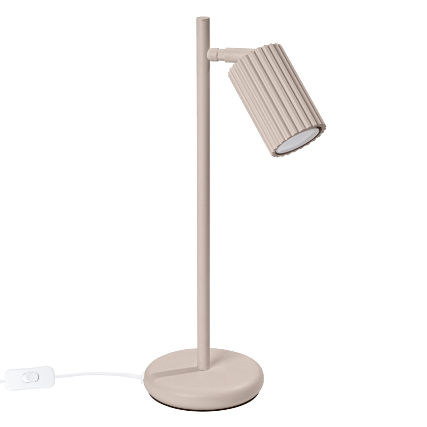 Brilagi - Stalinis šviestuvas CRESTO 1xGU10/10W/230V taupe