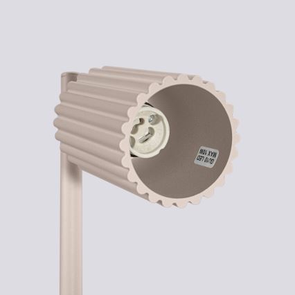 Brilagi - Stalinis šviestuvas CRESTO 1xGU10/10W/230V taupe