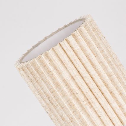 Brilagi - Stalinis šviestuvas NORDIC WAVE 1xE27/15W/230V lininis/juodas