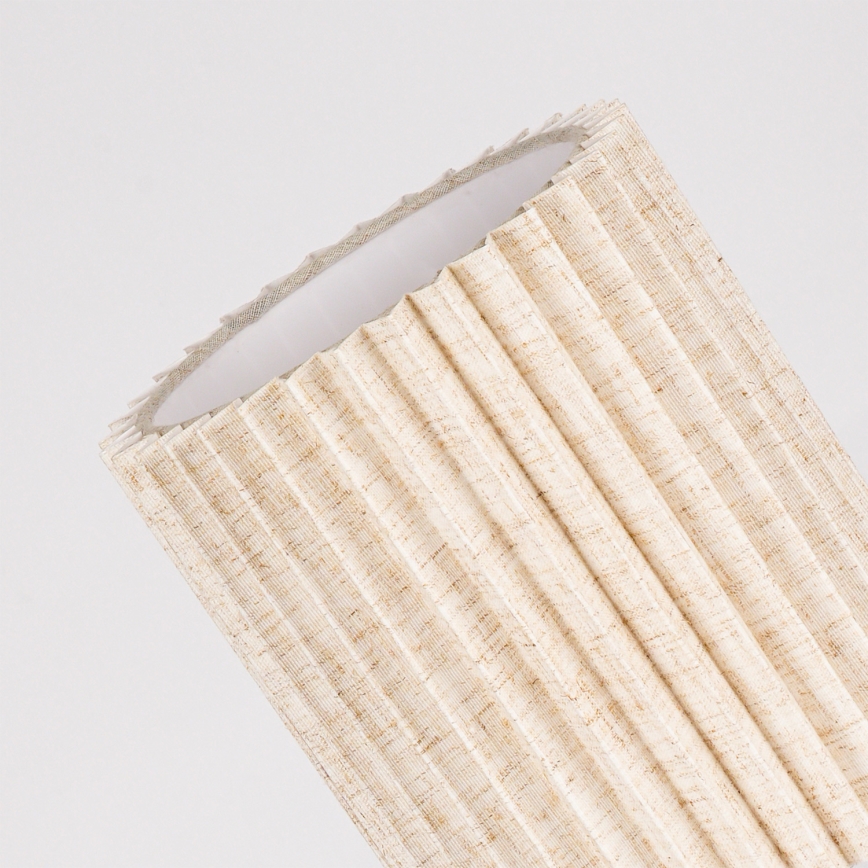 Brilagi - Stalinis šviestuvas NORDIC WAVE 1xE27/15W/230V lininis/juodas