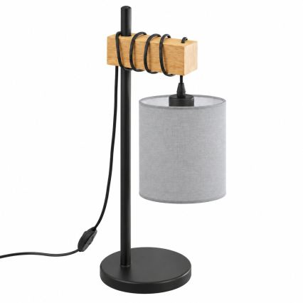 BRILAGI - Stalinis šviestuvas NUBILA 1xE27/40W/230V rudas/juodas/šviesiai pilkas